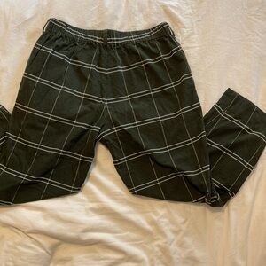 Madewell Corduroy Pull-on Mid-rise Jogger Pants in Windowpane Petite SP